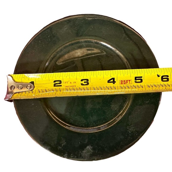 Ralph Lauren Hunter Green 12Pieces Dishes Made Italy‎ 8 -6" Plates & 4-Cups - Picture 5 of 16